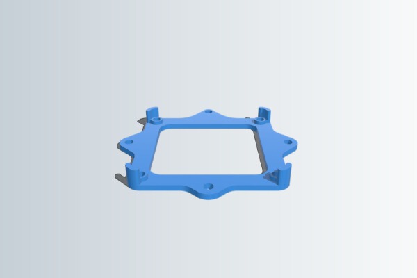 kk to multiwii CRIUS AIO PRO V1 adapter | 3d print model