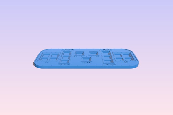 Kill Team Score Keeper | 3d print model