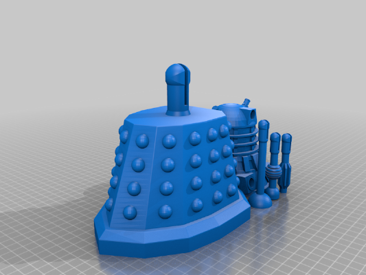 DALEK (TAZ6_Simplify3D) | 3d print model