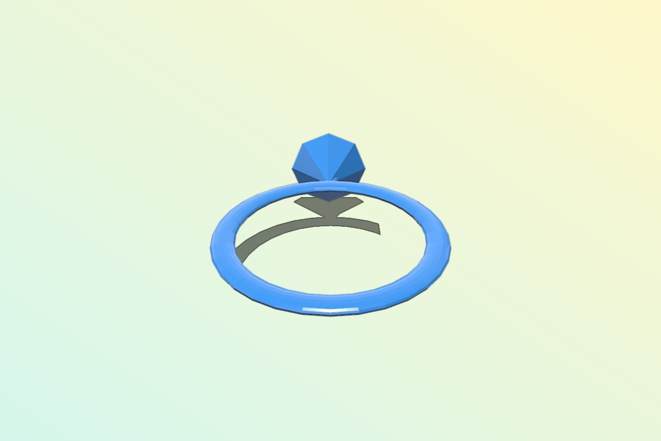 Giant diamound ring