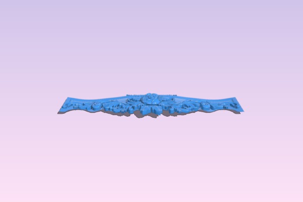 Bed frame pattern | 3d print model