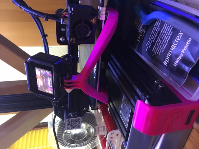 Ender 3 + CR10 Pro  Gopro Mount consolidated