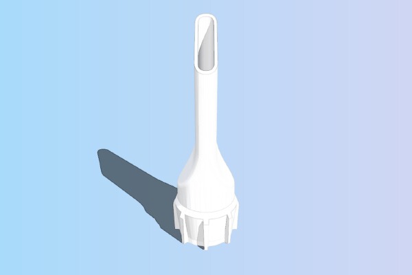 Shop-Vac Crevice Nozzle (full size) | 3d print model