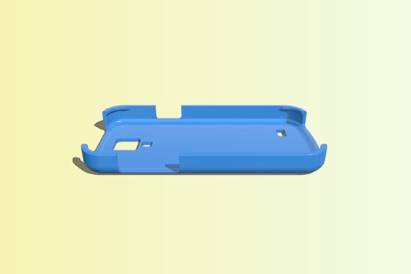 Samsung Galaxy S4 mini blank case cover | 3d print model