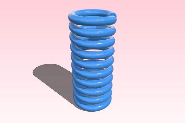spring | 3d print model