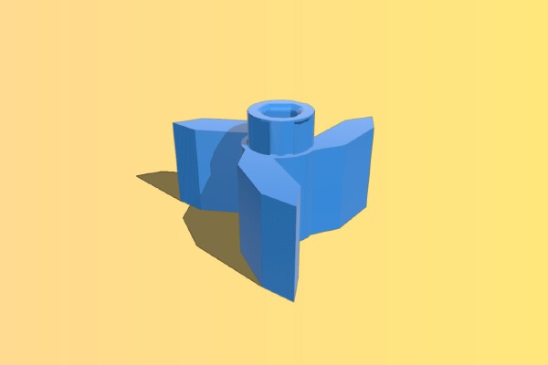 Creality Ender 3 _ Ender 3 Pro _ Cr-10 Extruder Knob | 3d print model