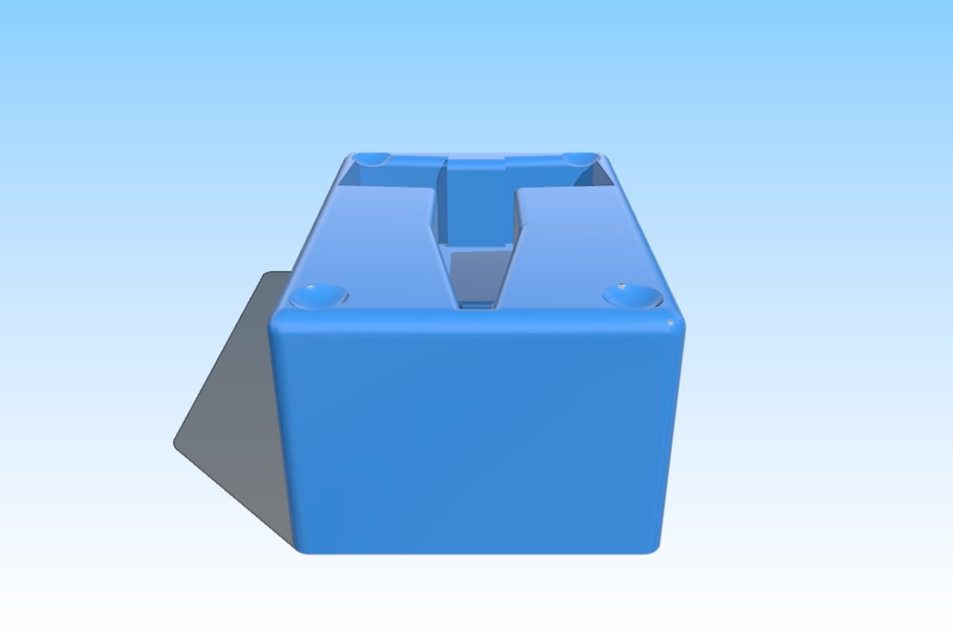 Custom bin for X-wing minatures for HWK-290 ship