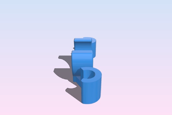 Lisam LS-210 _ 180 buzzerholder | 3d print model