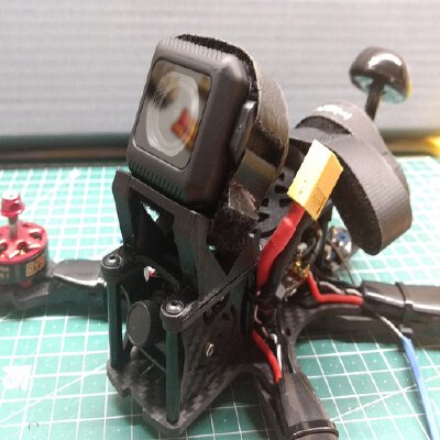 TBS Source One V3 HD Camera mount | 3d print model