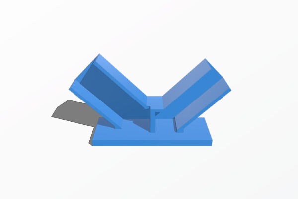  FrSky X8R, X6R and L9R PCB Antenna Mount | 3d print model