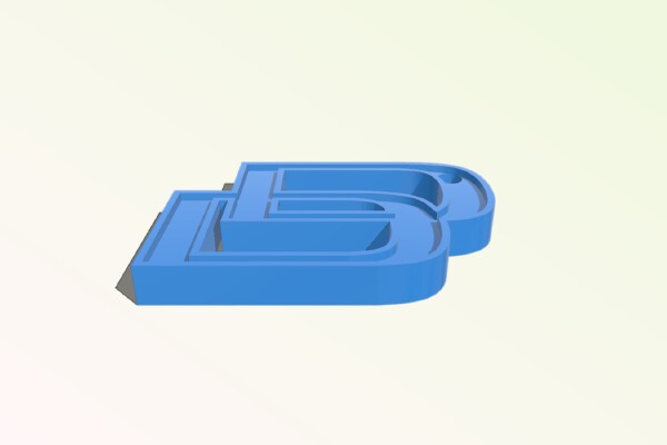 DD keychain | 3d print model