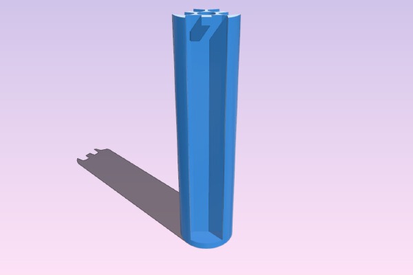 LCT VSS Vintorez battery holder | 3d print model