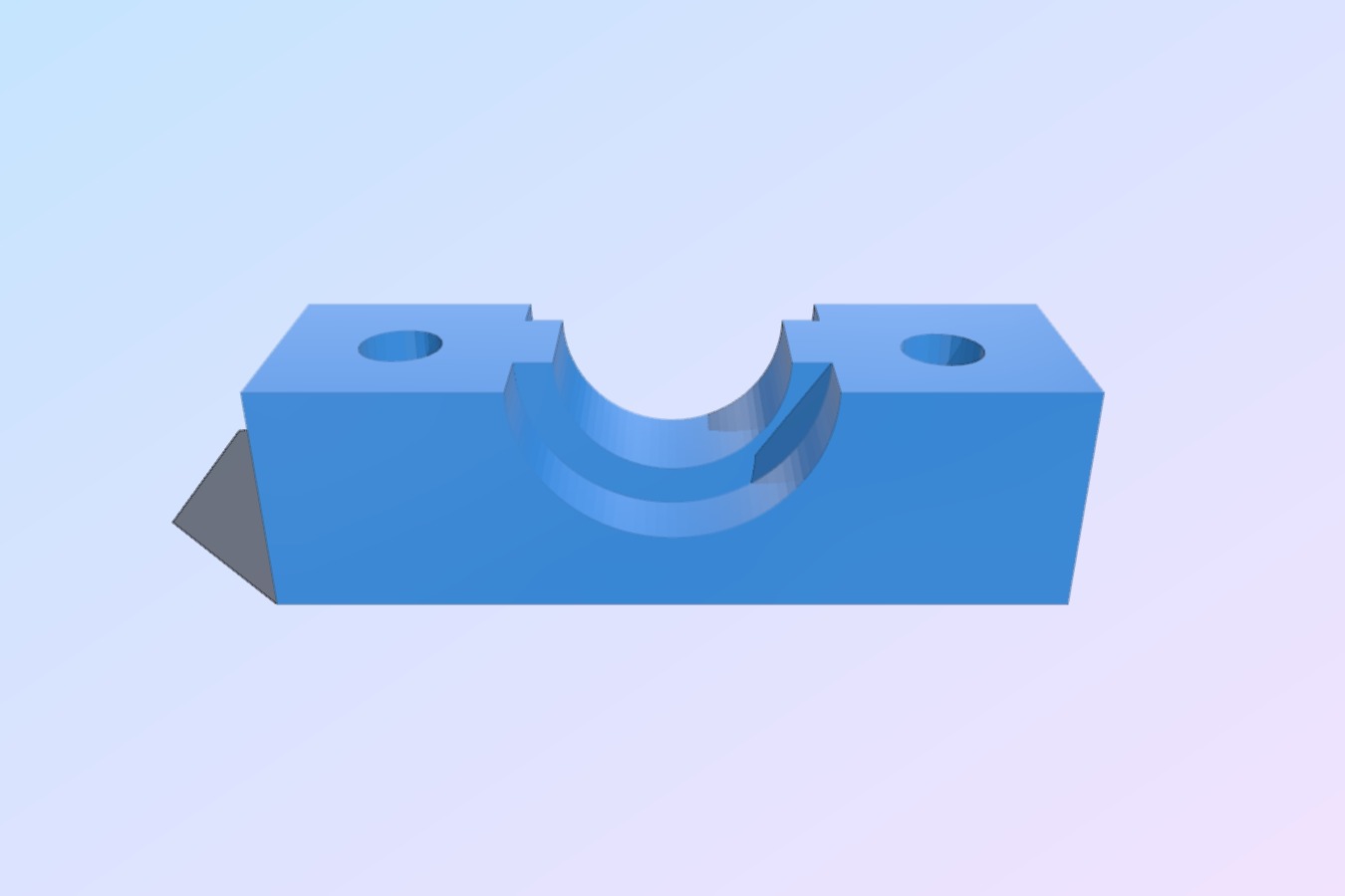 E3DV6 E3D Holder without any more V6