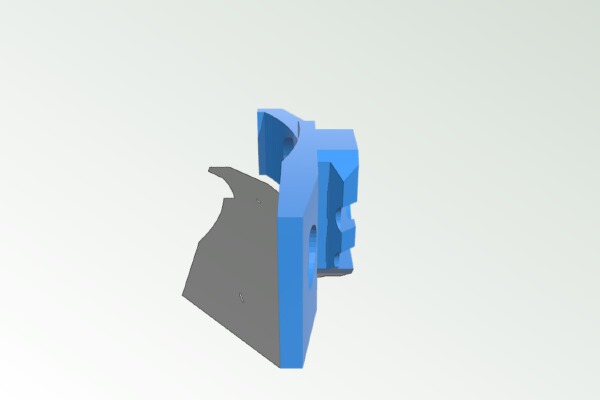 Elite Force HK MP7 A1 AEG - Rear Picatinny | 3d print model