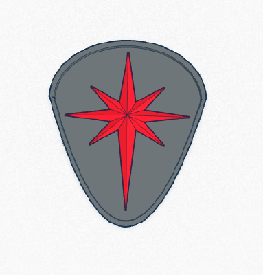 Nova Prime Badge _ Patch Guardians of The Galaxy | 3d print model