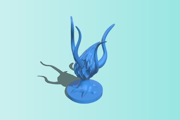 Violet fungus | 3d print model