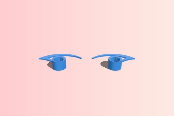 Scythe Motor cover for UDIRC 816 quad copter - protects your delicate wings | 3d print model
