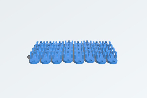 12 mm Cable Organizer | 3d print model