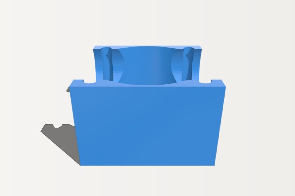 30mm Fan Cooling Bracket - for Heat Sink - Parameterisable | 3d print model