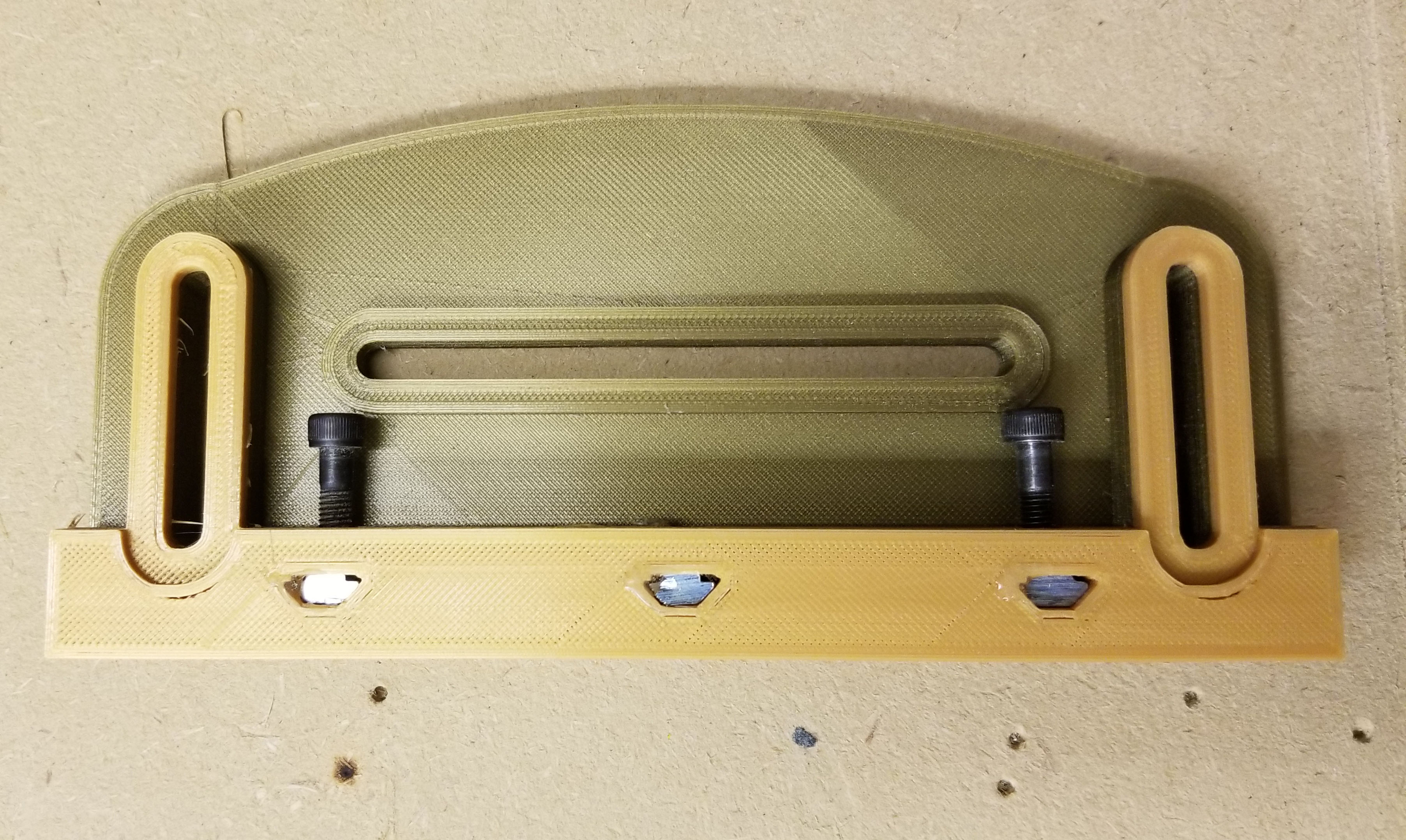 CNC clamps, guides and hold downs