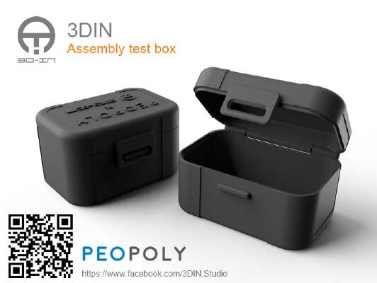 Peopoly Assembly test box | 3d print model