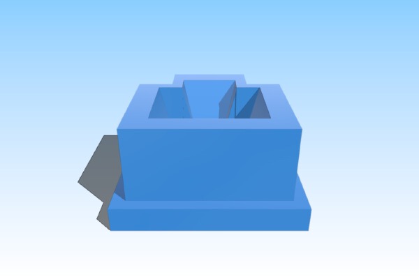 Cable duct termination cap _ Kabelkanal Abschlusskappe | 3d print model