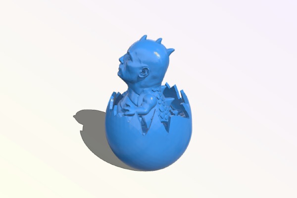 The dragon egg just broke | 3d print model