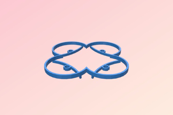 Hubsan X4 Guard Cage | 3d print model
