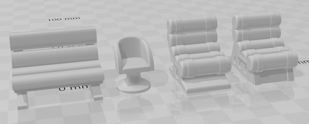 Science Fiction - Chairs - Stone Skull Studios