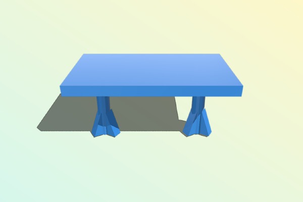 table of laserroom | 3d print model