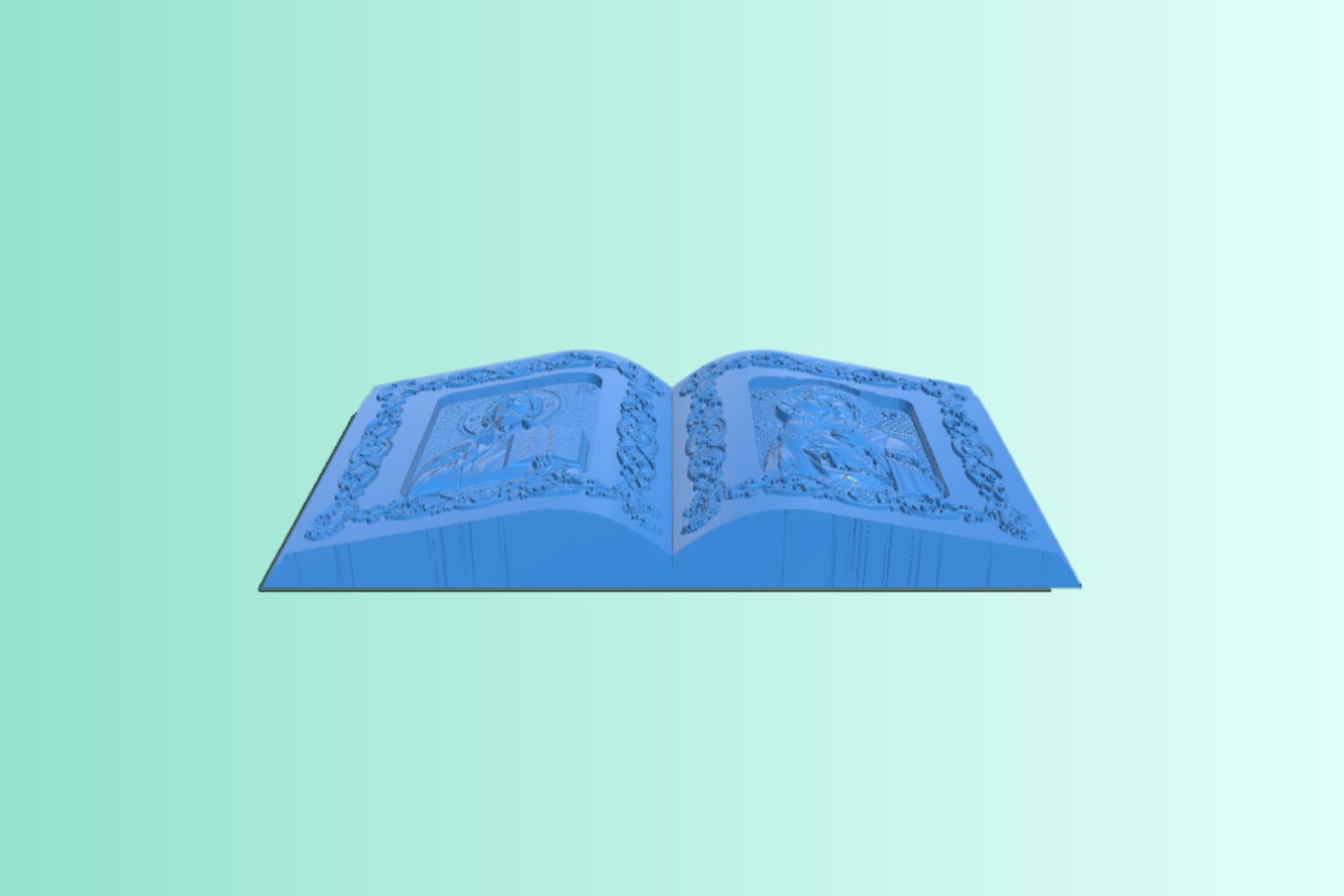 Diptych Book Icon