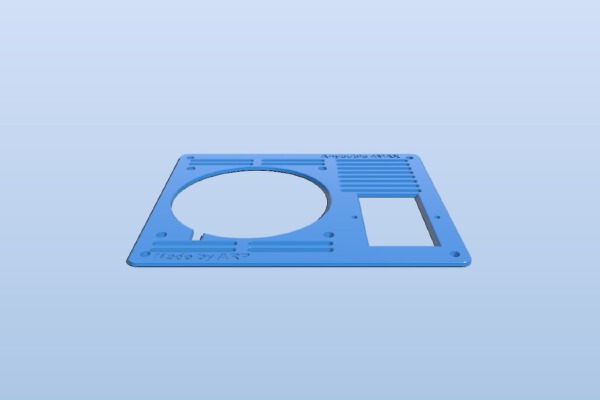 Tapa para la electrónica de la Anycubic 4MAX | 3d print model