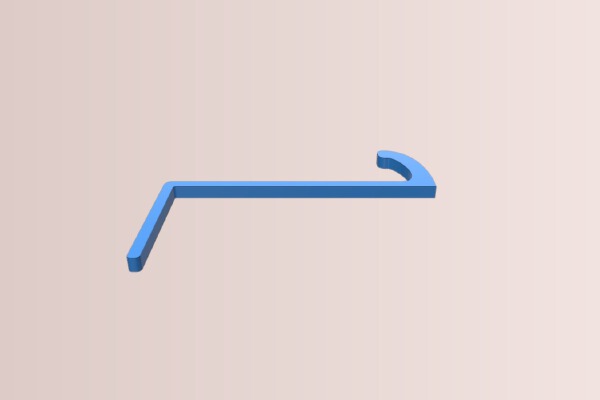 Stocking Hanger | 3d print model
