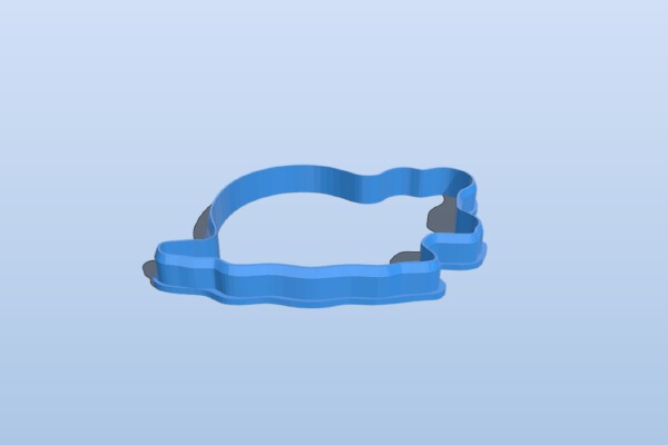 Gary, Bob esponja cortador de galletas. GARY, spongebob cookie cutter. | 3d print model