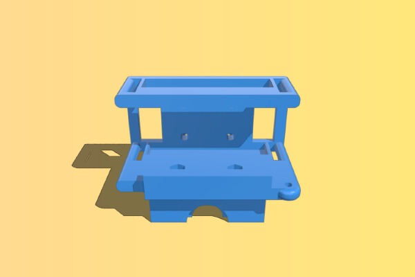 Tronxy MGN12 2020 Carriage for E3d V6 | 3d print model