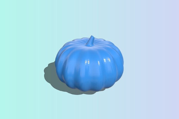 Uncarved Pumpkin (Fusion 360 Compatible) | 3d print model