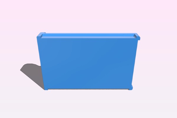 Dolls Bed (double) | 3d print model
