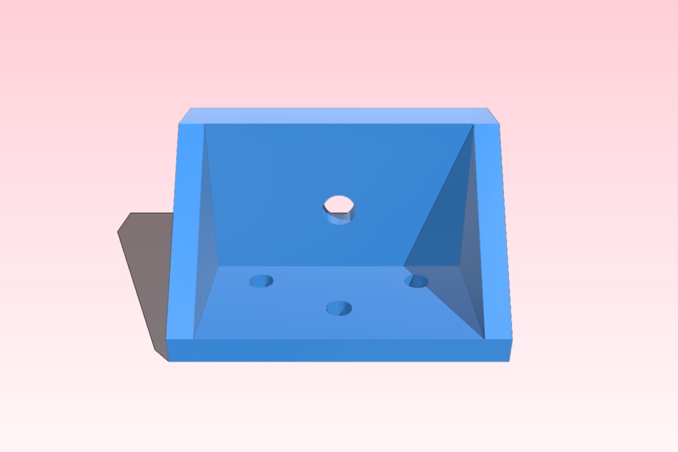 Printer holder for MendelMax