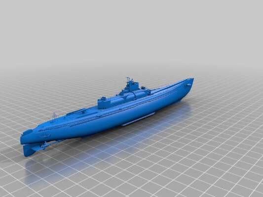 I-401 Submarine | 3d print model