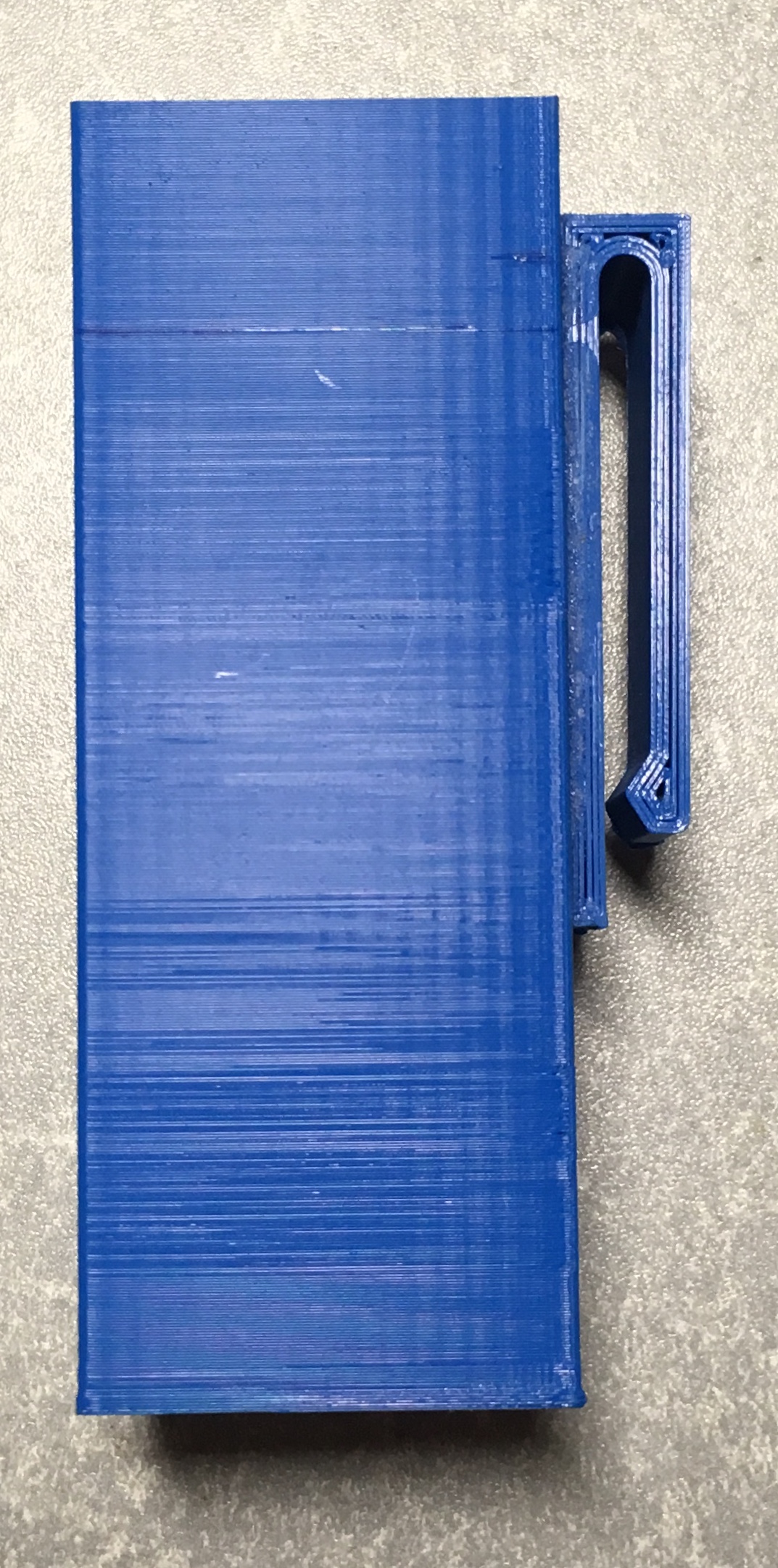 Lipo battery holder with belt clip