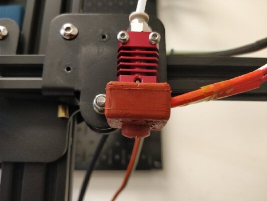 Silicone Sock for CR-10 Stock Hotend | 3d print model