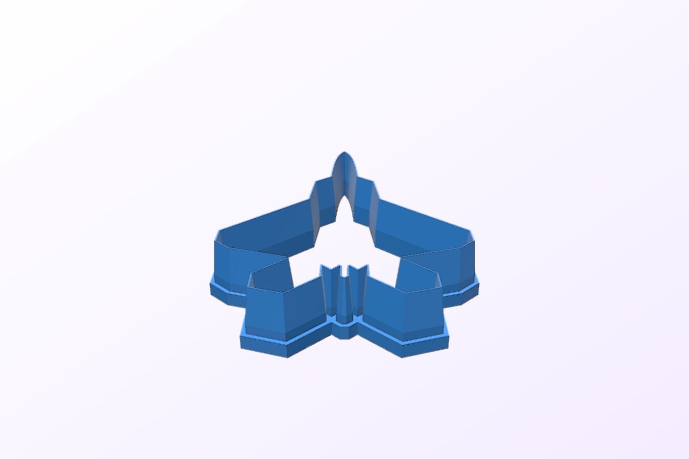 F22 Raptor Cookie Cutter