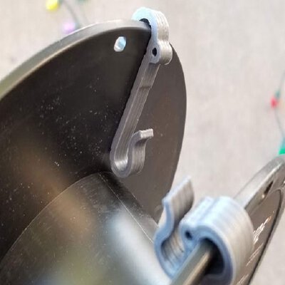 Reuse Your Old Spools as Christmas Light Organizers | 3d print model
