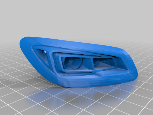 Tamiya RC Subaru WRX STI Light Buckets | 3d print model