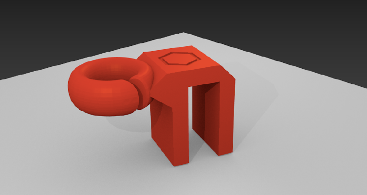 Anet A6_A8 filament guide | 3d print model