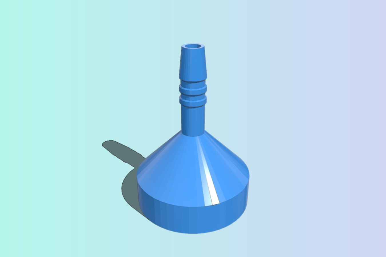 1 Gallon Carboy Screw Cap w_ Barbed Fitting