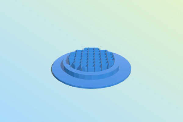 Show Drain Cover | 3d print model