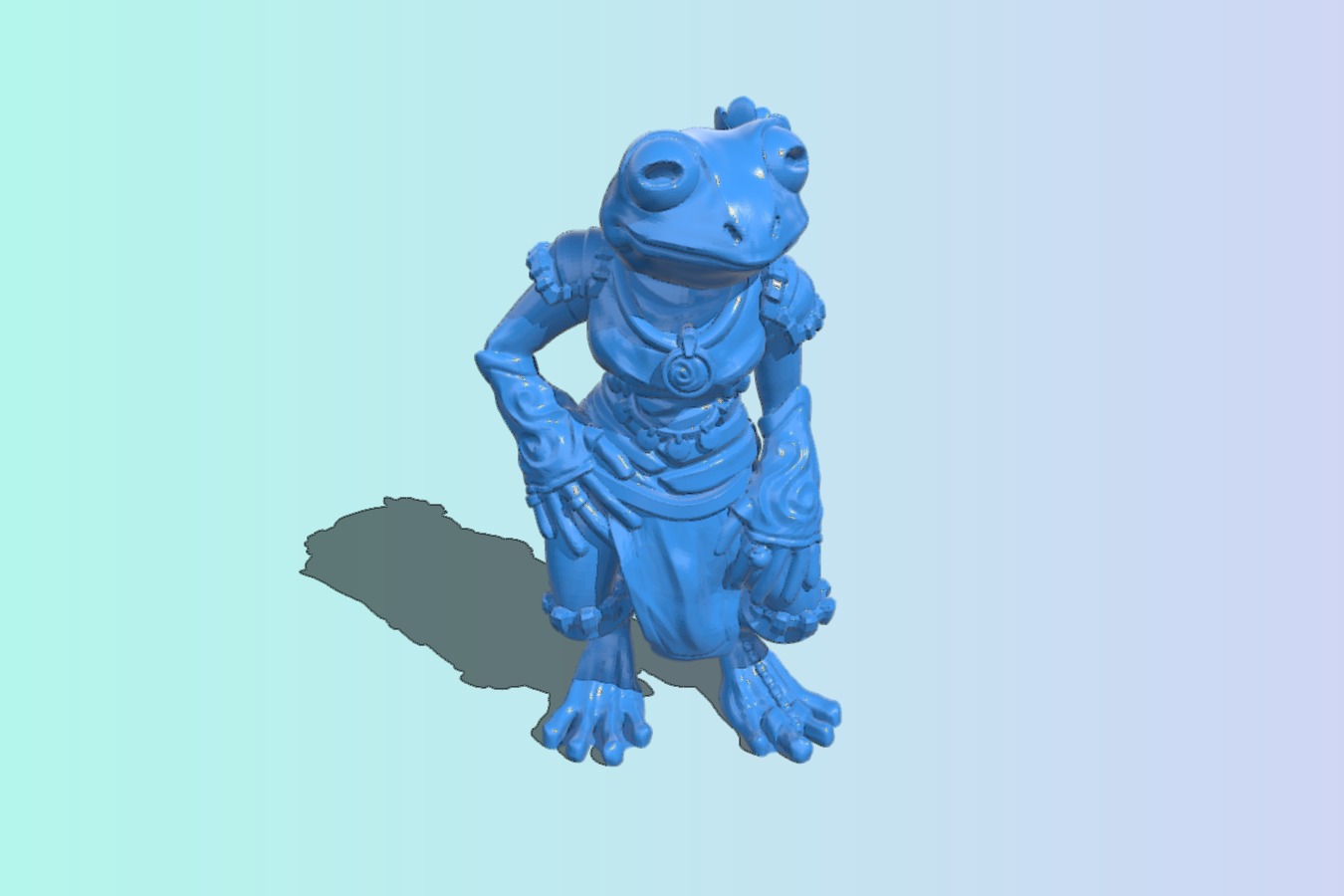Frogfolk girl