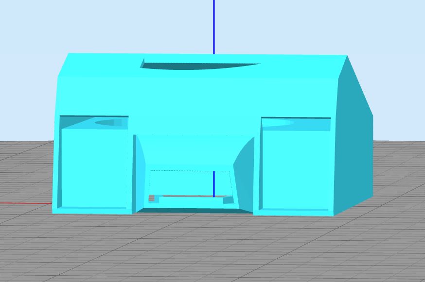 negative vs positive pressure based V end 2 orizontal reversed double W fan Duct