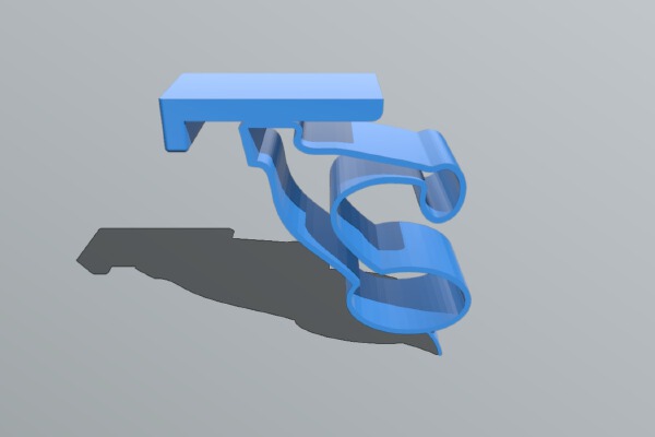 BLA-BLA Phone holder | 3d print model